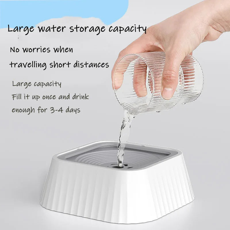 Floating No-Splash Pet Water Bowl