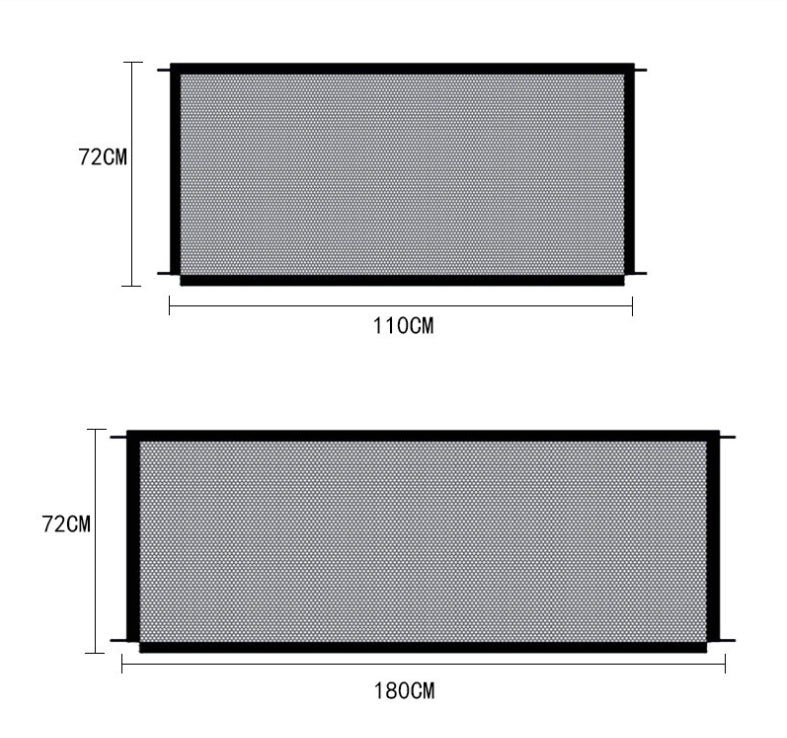Foldable Nylon Pet Safety Fence