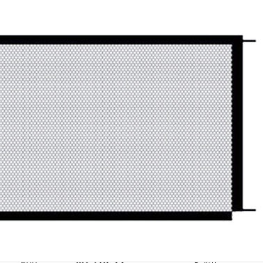Foldable Nylon Pet Safety Fence
