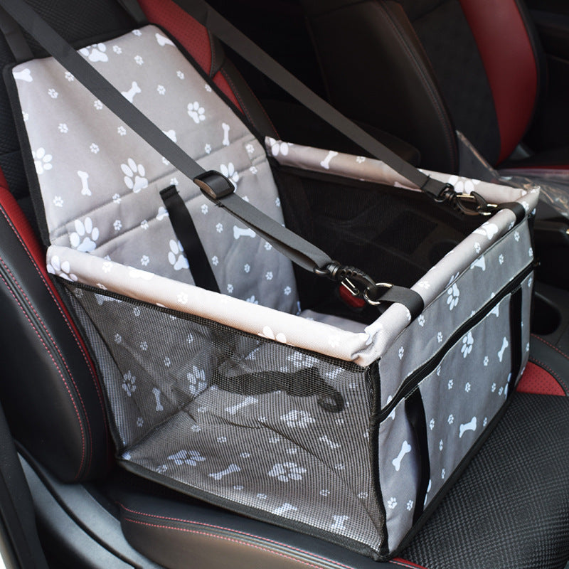 Double-Layer Mesh Thickened Pet Car Mat