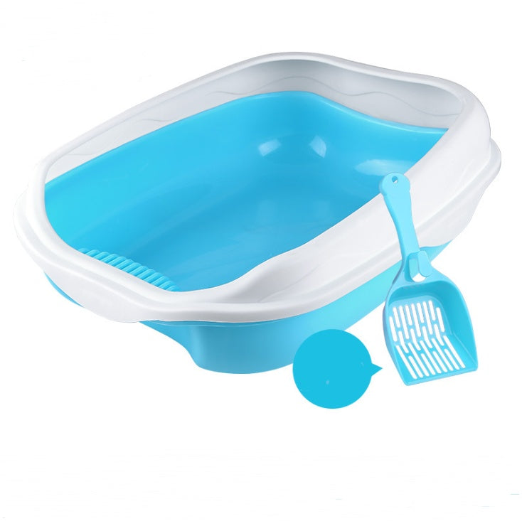 Semi enclosed Splash-Proof Cat Toilet