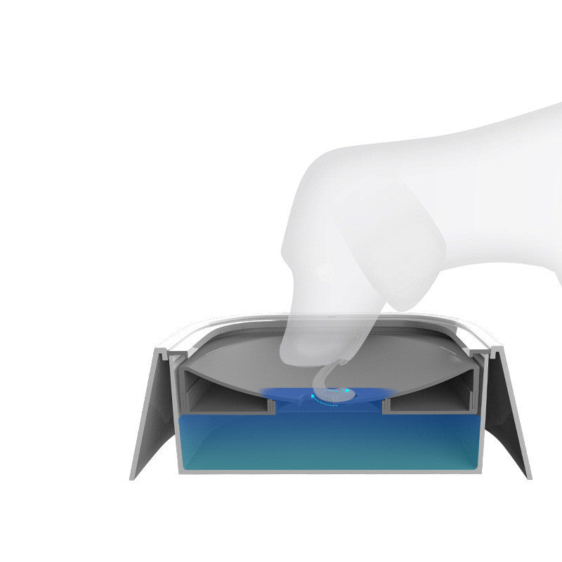 1.5L Anti-Overflow Pet Water Bowl