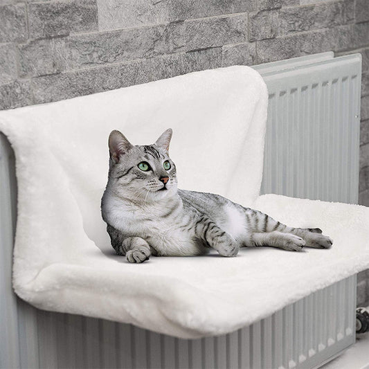 Iron Frame Cat Hammock Radiator Bed