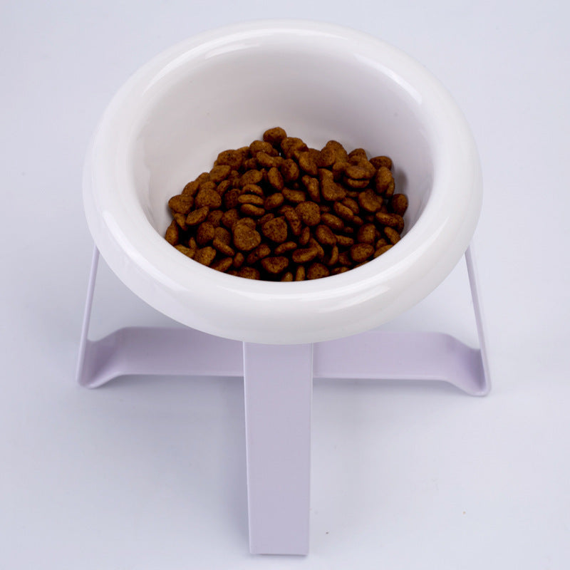 Creative Anti-Slip Bowl with Iron Stand