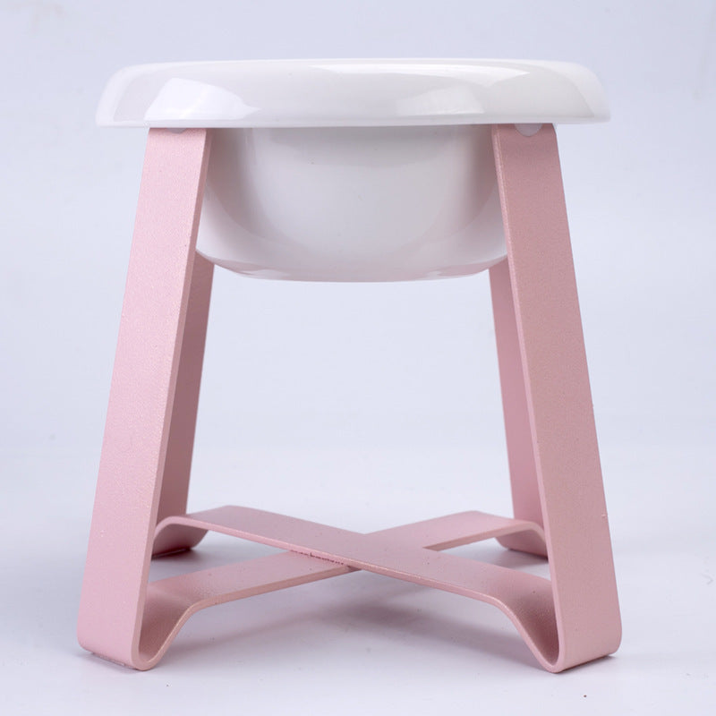 Creative Anti-Slip Bowl with Iron Stand