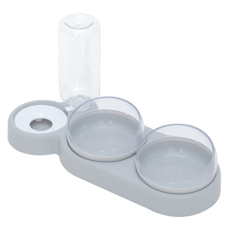 Automatic Pet Feeder with Water Fountain