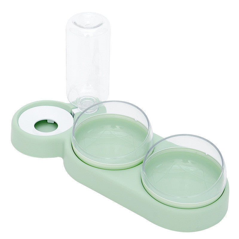 Automatic Pet Feeder with Water Fountain