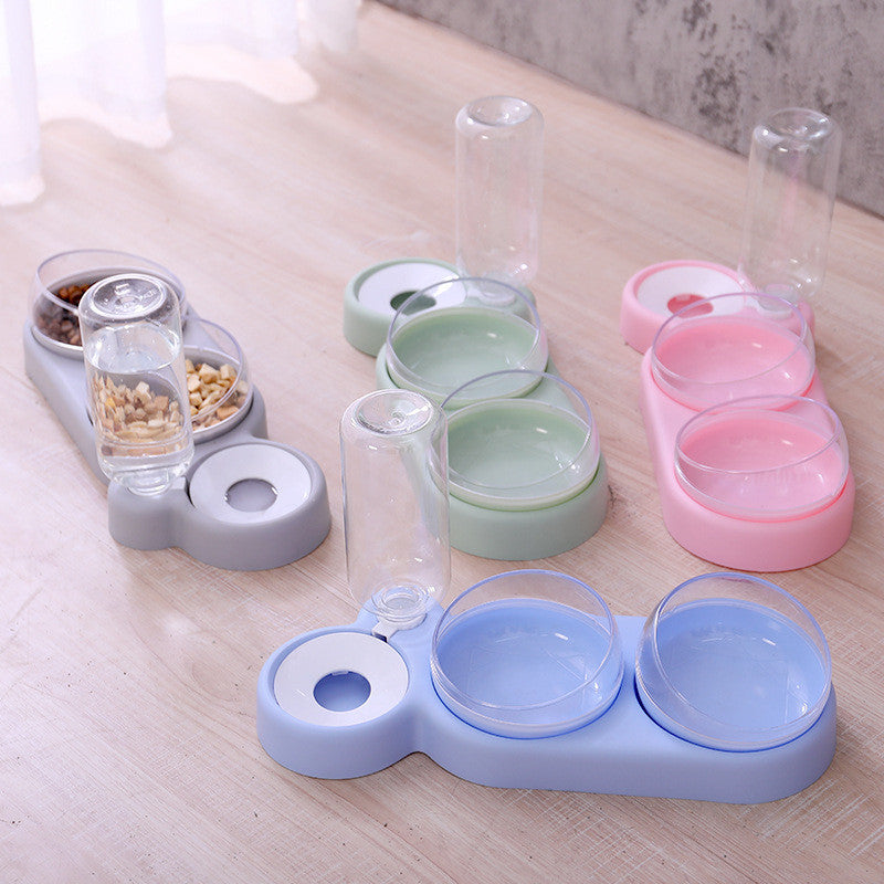 Automatic Pet Feeder with Water Fountain