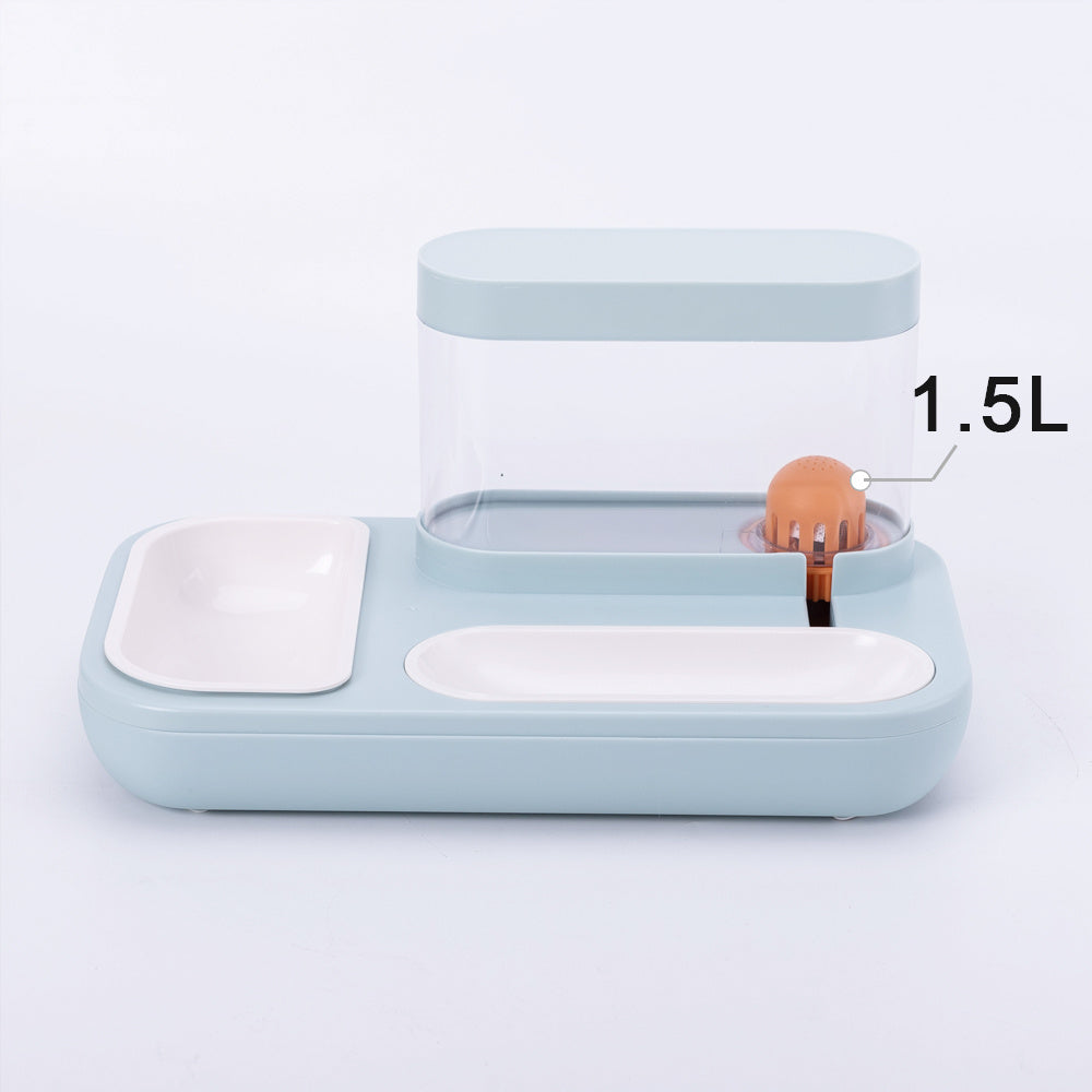 Automatic Pet Feeder & Drinking Fountain