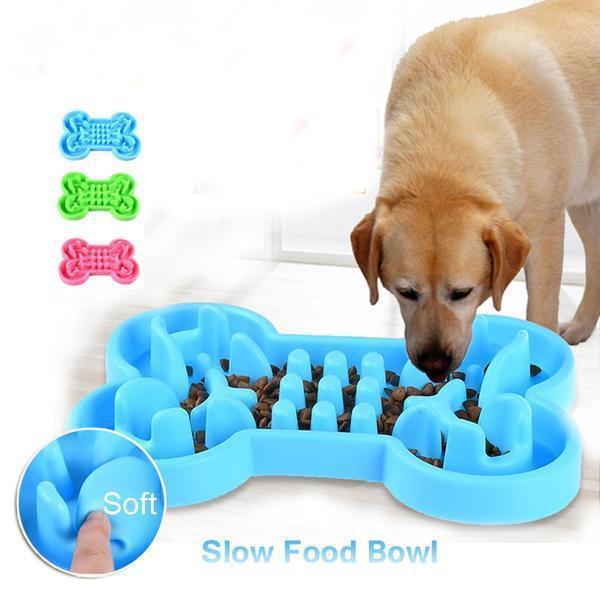 Slow Feed Anti-Choke Travel Bowl