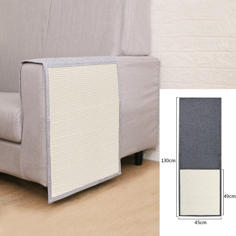 Cat Scratcher Claw Sharpener & Sofa Protection Pad