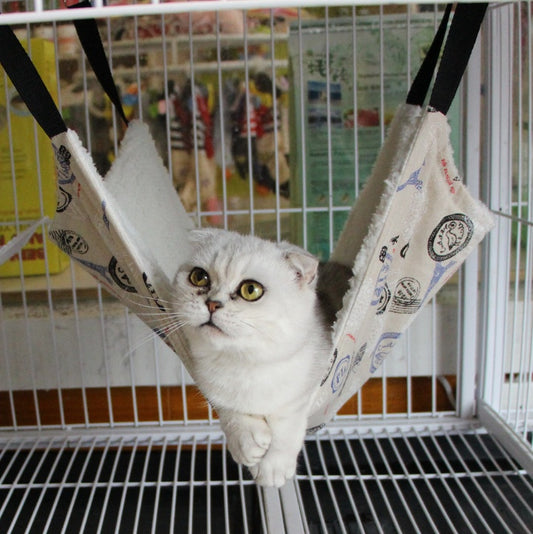 Warm Soft Cat Hammock Bed Cushion