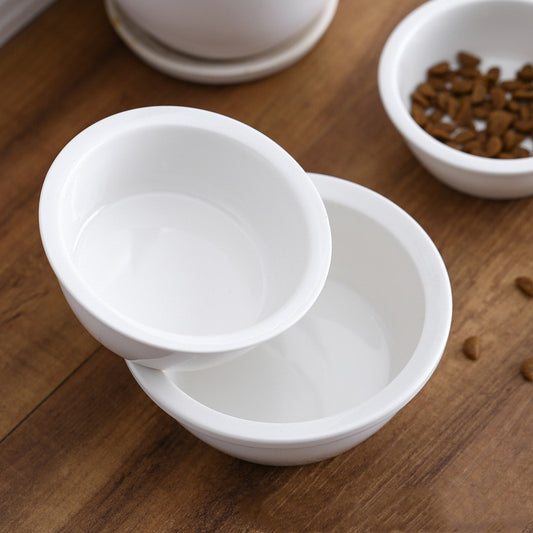 Ceramic Double Pet Bowl