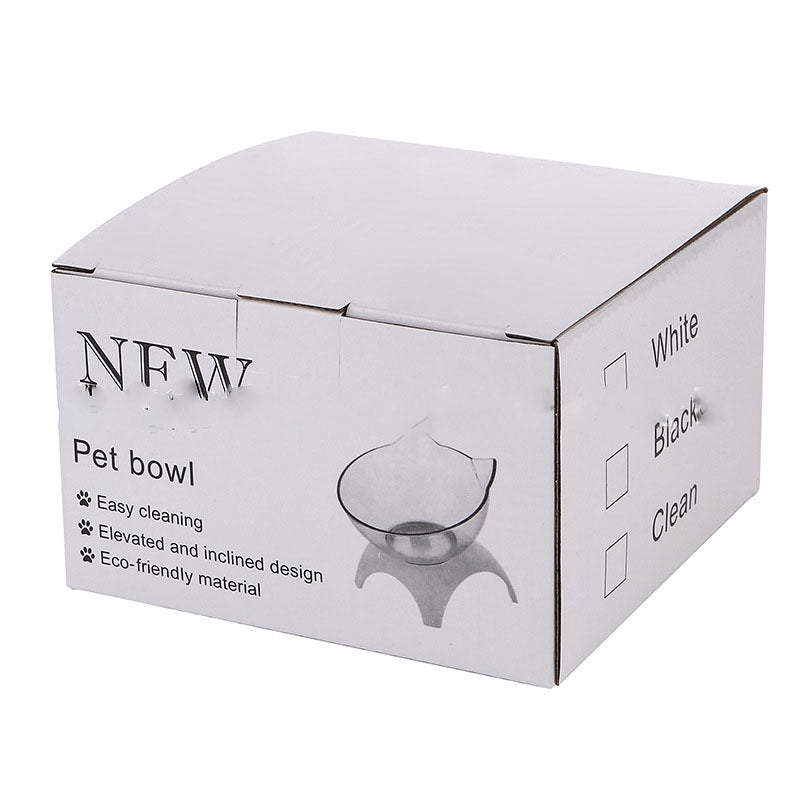 Non-Slip Double Cat Bowl with Raised Stand