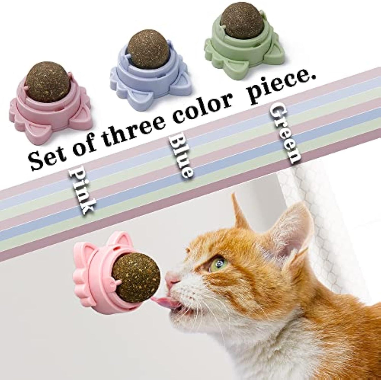 Catnip Wall Balls – Dental Chew Toys