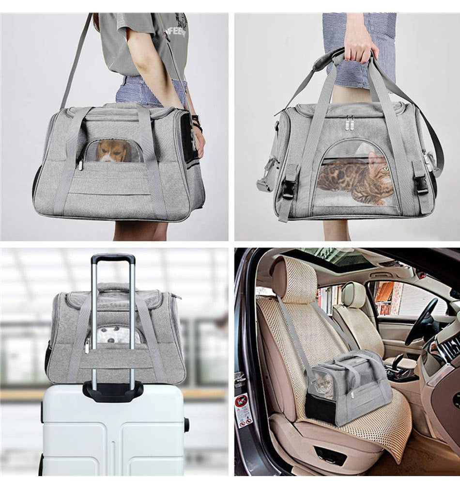 Portable One-Shoulder Pet Carrier