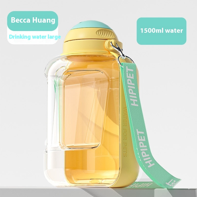 Portable Pet Water and Food Dispenser