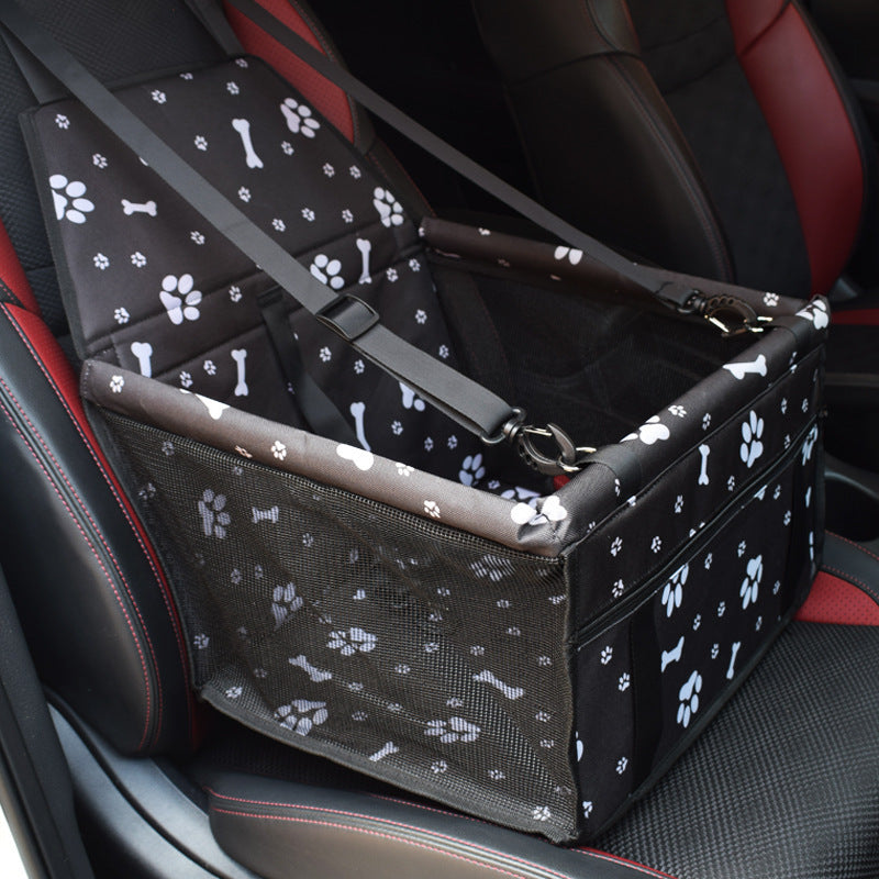 Double-Layer Mesh Thickened Pet Car Mat