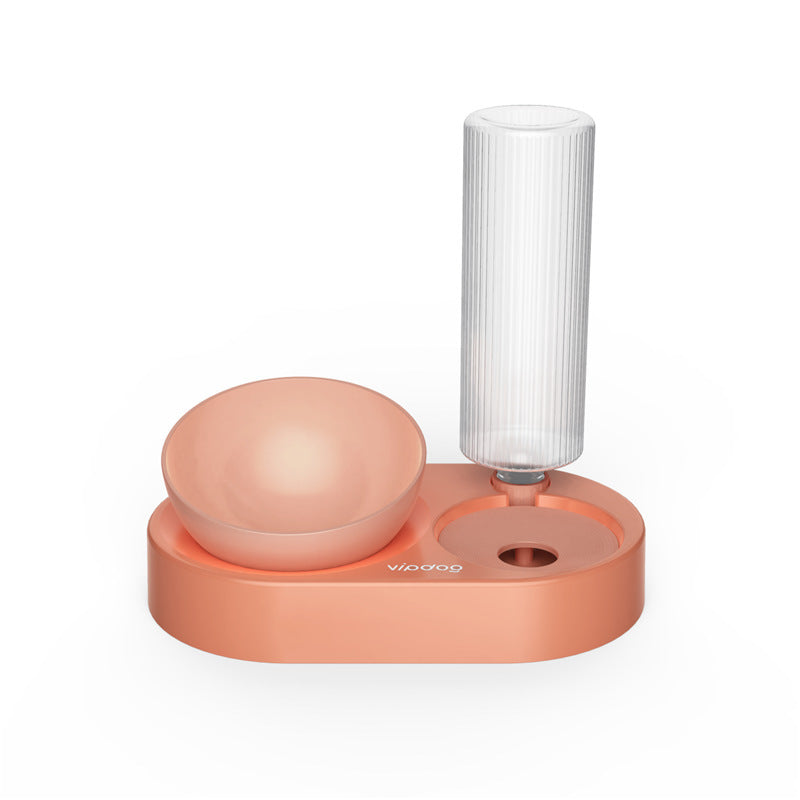 Double Bowl Automatic Drinking Feeder