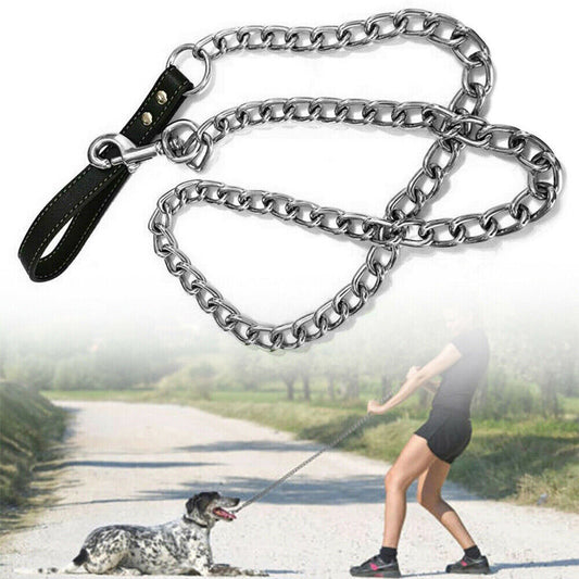 Metal Chain Dog Lead