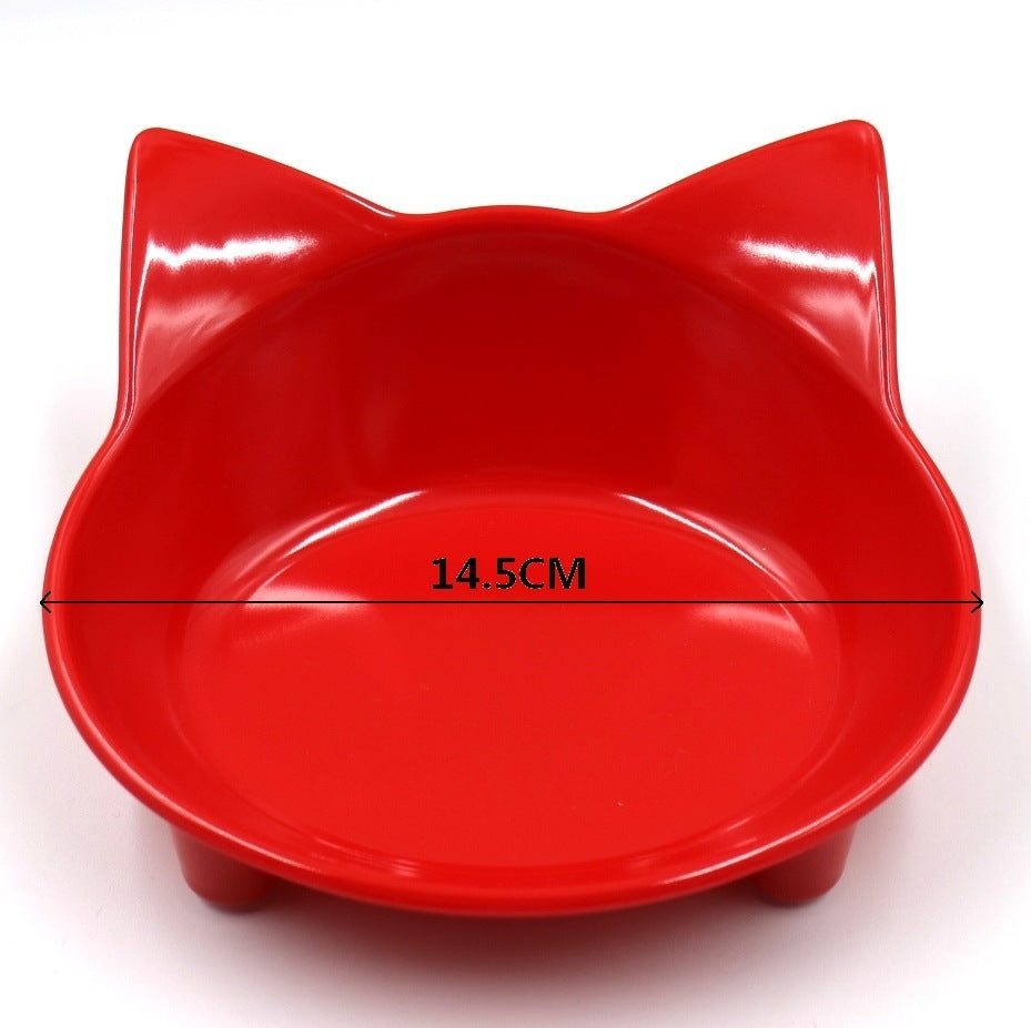 Non-Slip Colored Melamine Cat Bowl