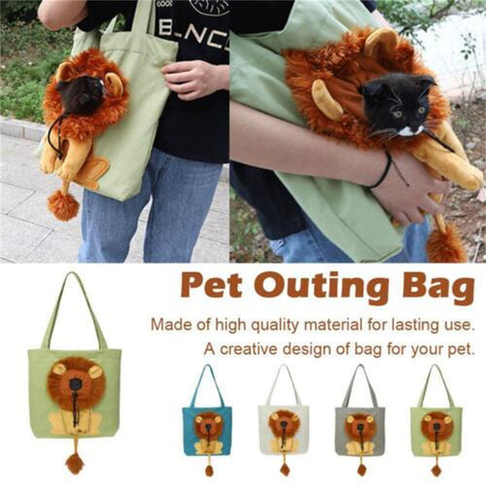 Lion Design Soft Pet Carrier