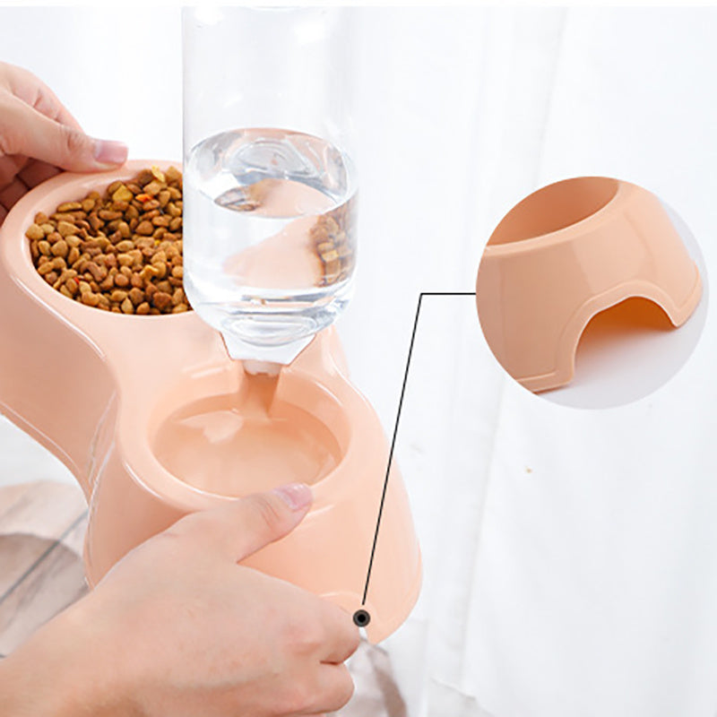 Automatic Double Drinking Water Bowl