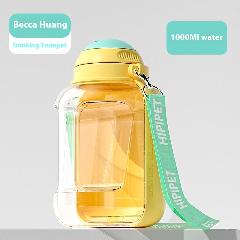 Portable Pet Water and Food Dispenser