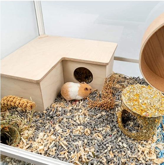 Multi-Room Hamster Cage