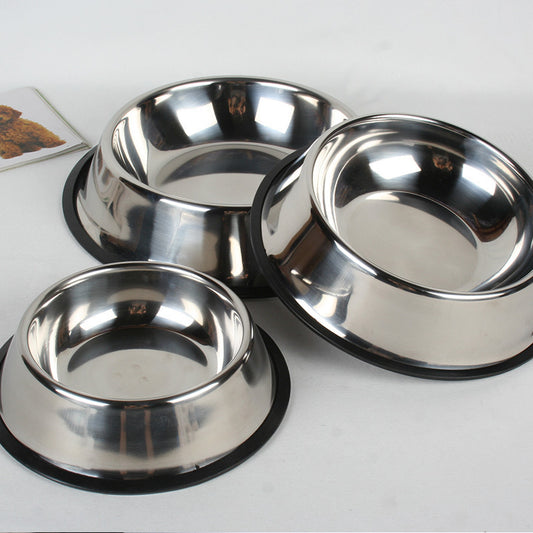 Classic Stainless Steel Pet Bowls