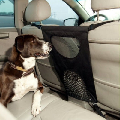 Car Rear Seat Pet Barrier