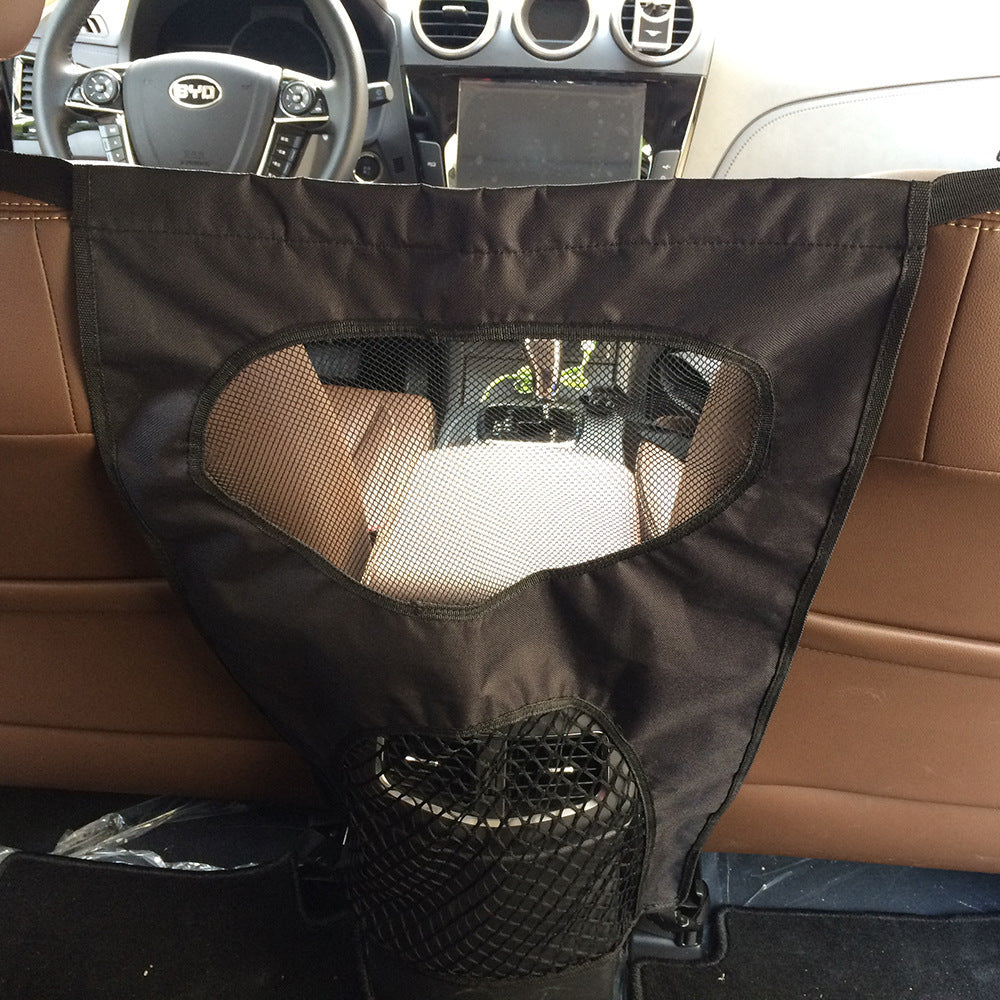Car Rear Seat Pet Barrier