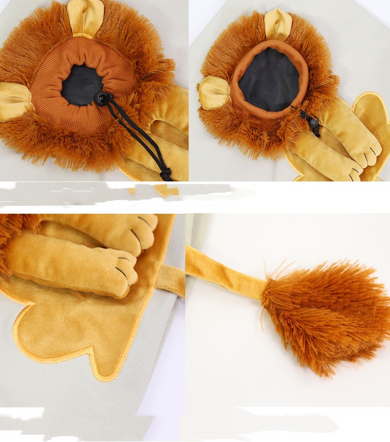 Lion Design Soft Pet Carrier