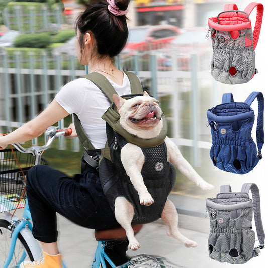 Breathable Mesh Pet Carrier Backpack