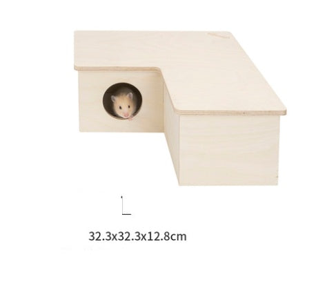 Multi-Room Hamster Cage