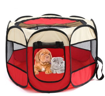 Folding Octagonal Pet Playpen