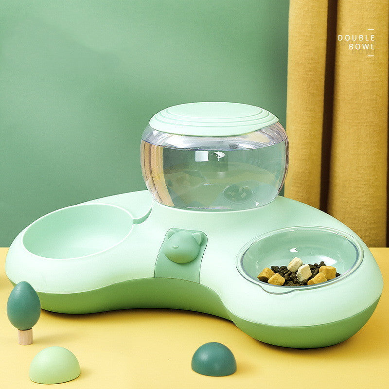 Crescent Automatic Water and Food Dispenser