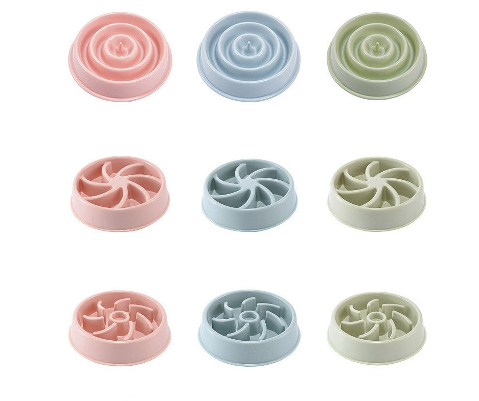 Plastic Slow Feeder Bowl