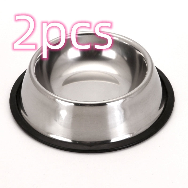 Classic Stainless Steel Pet Bowls