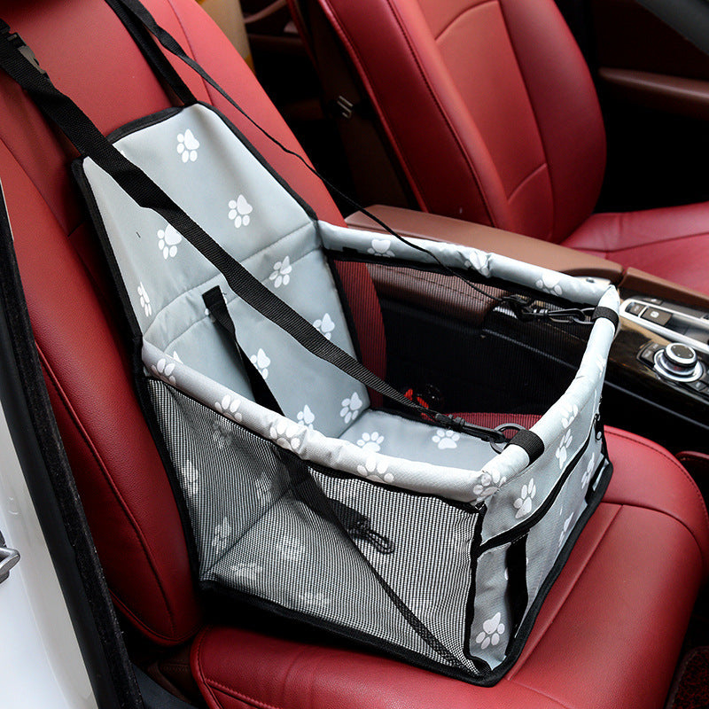Double-Layer Mesh Thickened Pet Car Mat