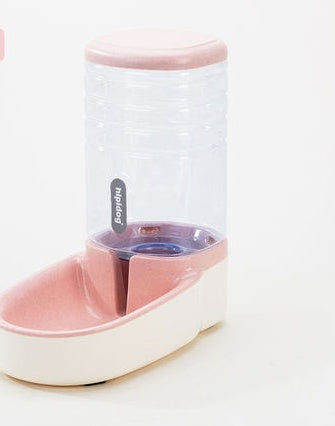 Automatic Pet Feeder with Microphone & Drinking Fountain
