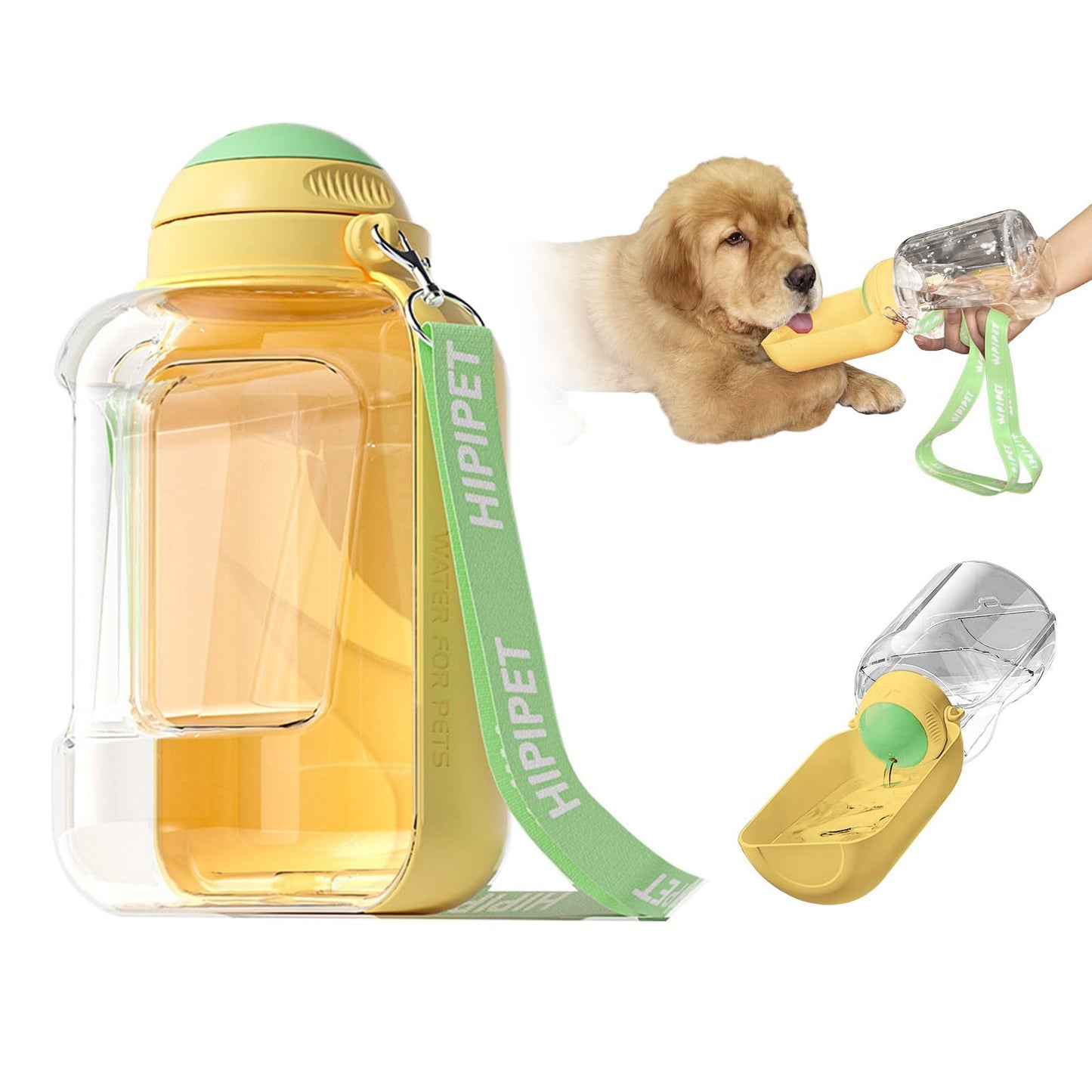 Portable Pet Water and Food Dispenser