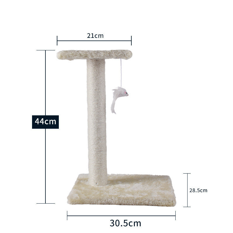 Cat Climbing Tree with Litter Area