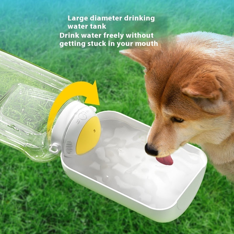 Portable Pet Water and Food Dispenser