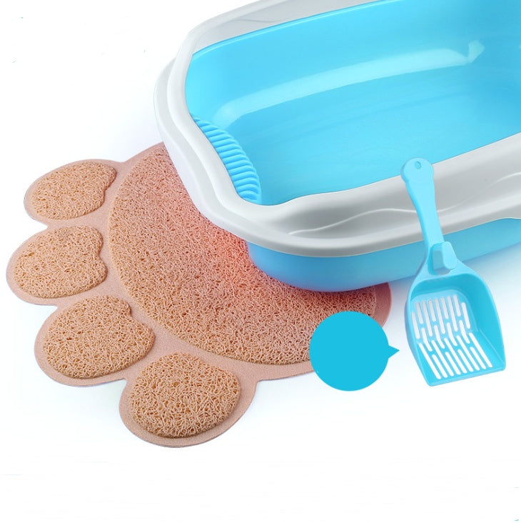 Semi enclosed Splash-Proof Cat Toilet