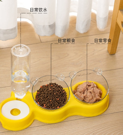 Food Bowls With Water Bowl