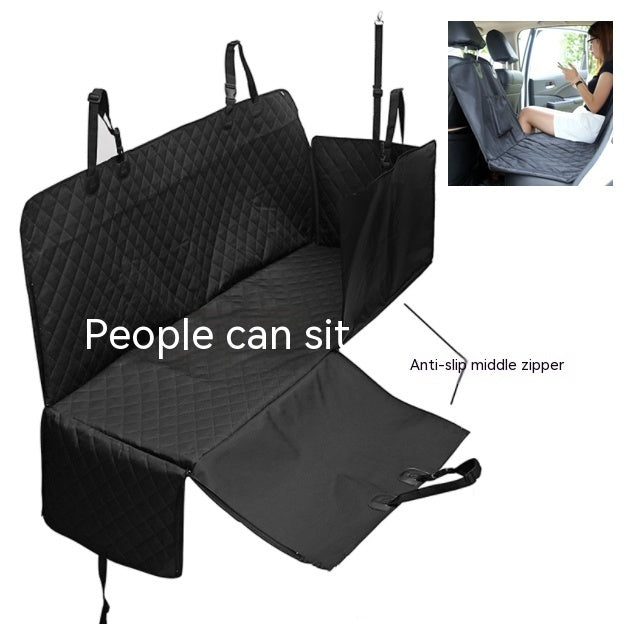Pet Car Travel Rear Seat Cushion & Dog Travel Toilet