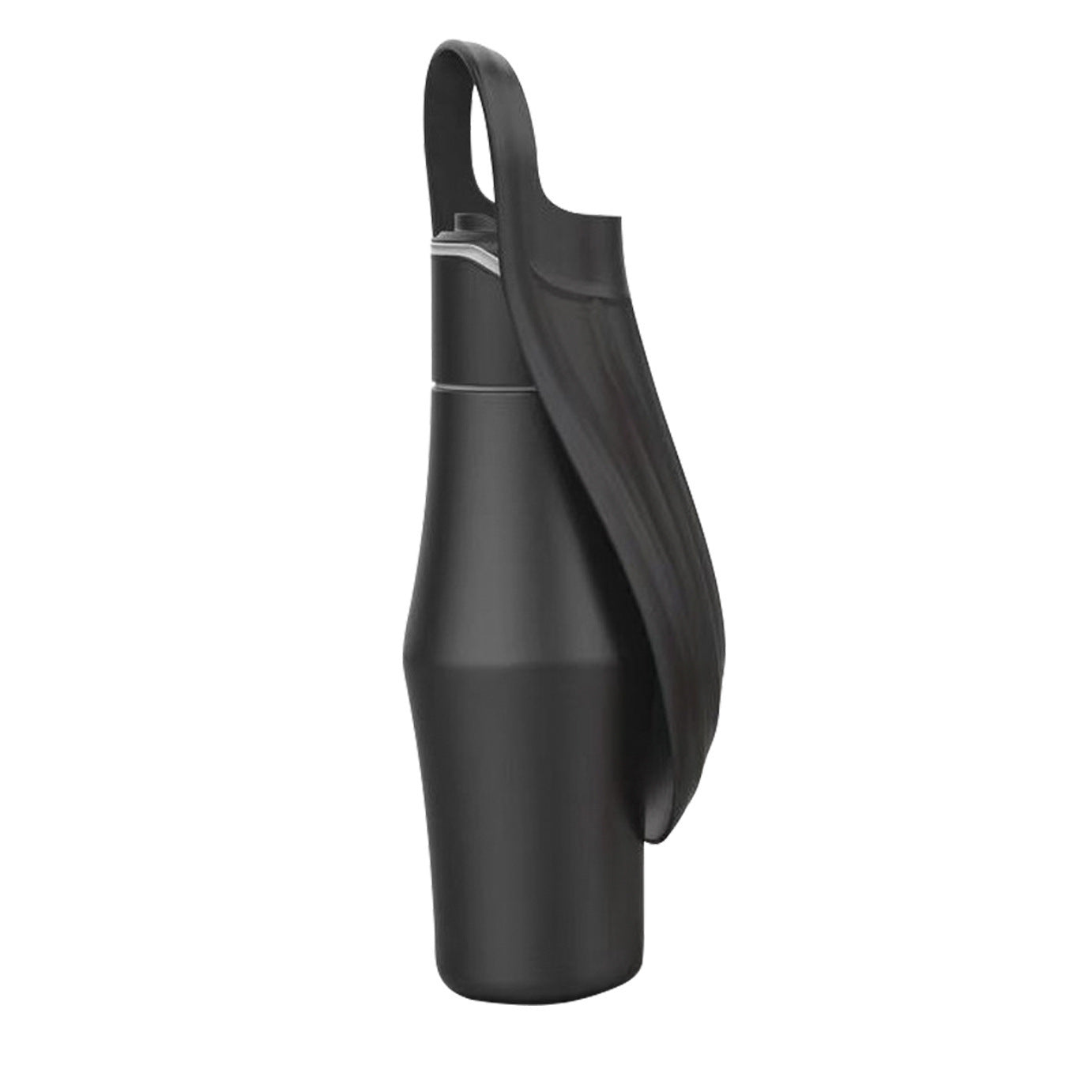 Portable Pet Water Bottle with Silicone Leaf