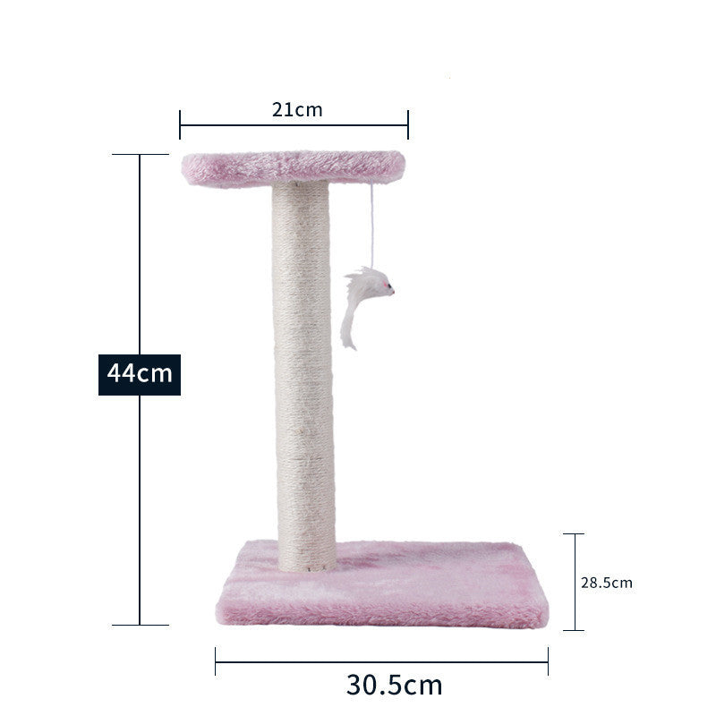 Cat Climbing Tree with Litter Area