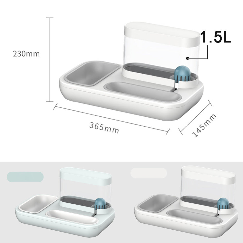 Automatic Pet Feeder with Water Dispenser
